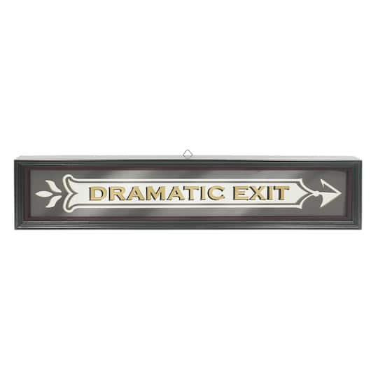 30.5" Dramatic Exit Sign Wall Décor by Ashland®